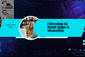 build ai saas, ai web application, ai mobile app development, saas app