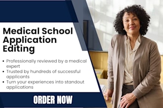 expertly refine your medical, residency, or fellowship personal statement