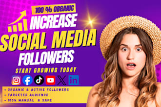 do increase social media followers