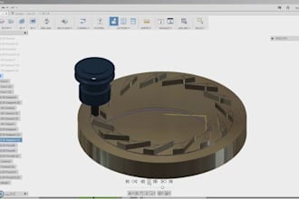 create accurate 3d cad models, prototype and mechanical part in fusion 360