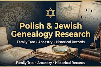 research your polish and jewish genealogy family history
