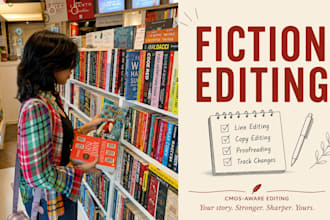proofread and copyedit your fiction manuscript