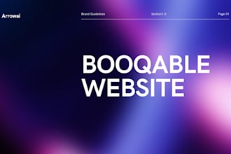 design booqable website development, design rental website