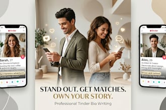 write a high converting tinder bio that gets more matches