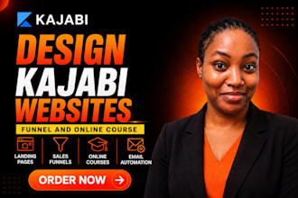 design and setup kajabi funnel kajabi website and kajabi online course