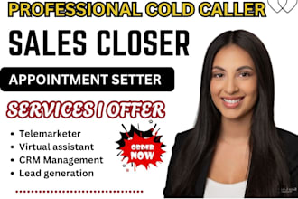 do rockstar sales closer telesales telemarketer cold caller appointment setter