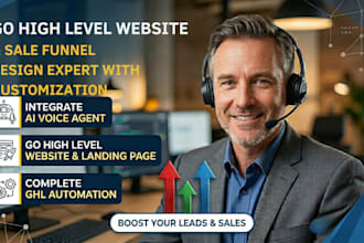 design gohighlevel website highlevel sales funnel crm automation ghl expert