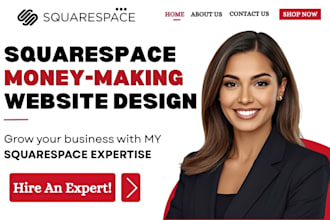 design or redesign squarespace website squarespace design and development expert