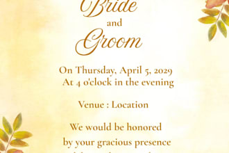 design beautiful digital invitation cards