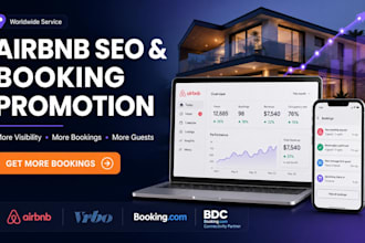 do airbnb listing seo marketing booking promotion vrbo bdc real estate property