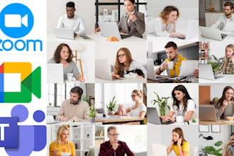 manage and add zoom participant, cohost webcam meeting, increase zoom audience