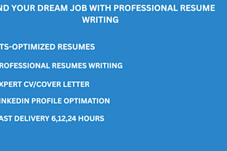 write an ats friendly professional resume and CV