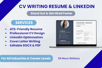 create a modern job winning CV, resume
