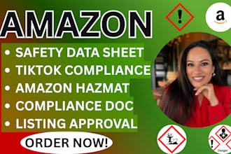 compliance document, amazon safety data sheet, fba approval