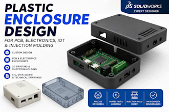 do product plastic injection molding enclosures for pcb electronics, iot design