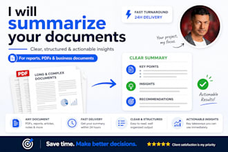 summarize your documents into clear insights