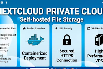 install nextcloud private cloud storage on your vps