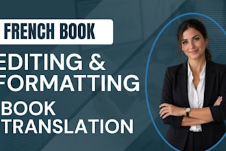 beta read and offer inline feedback for your french novel, french book