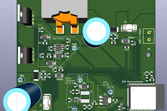 design solar charger controller, mppt, and renewable energy pcb with gerber file