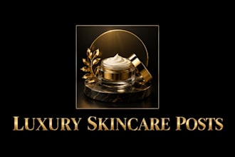 design 4 instagram posts for beauty salon skincare hair makeup