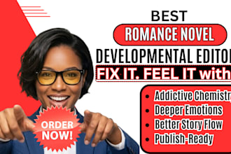 developmental edit na or ya romance novel