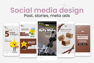 diseñaré publicaciones tus redes sociales