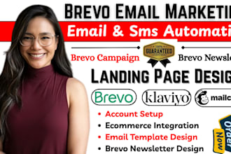 setup brevo automation workflow email marketing campaign and newsletter