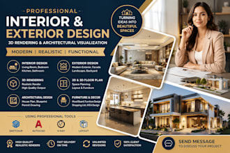 interior exterior house design arch, 3d sketchup model 3d rendering resturant