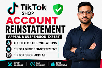 fix tiktok shop violations, tiktok shop reinstatement and tiktok shop appeal