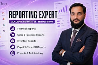 create custom odoo reports and dashboards for your business