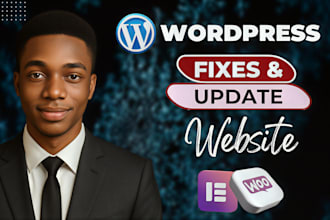 edit wordpress website, update website update wordpress website, website update
