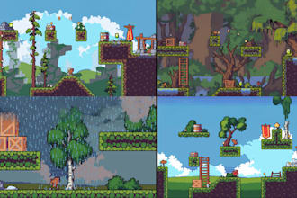 do pixel art background, pixel tilemap rpg maker pixel game asset pixel tileset