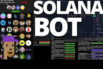 create solana volume bot, mev, sniper, sandwich, pump fun on sol, eth