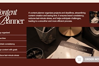 design a canva business planner and content planner for social media strategy