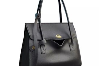 3d bag design, 3d bag rendering, handbag and backpack modeling