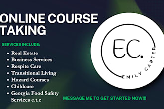 help you in taking any online course and test to get you a certificate