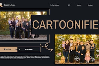 turn your photo into a cartoon