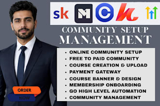 setup skool online community skool community setup skool community manager skool
