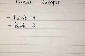 write aesthetic handwritten notes for study and assignments