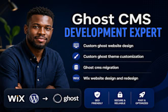 setup ghost cms website wix website migrate ghost cms blog wix ghost newsletter