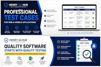 create detailed test cases web and mobile application