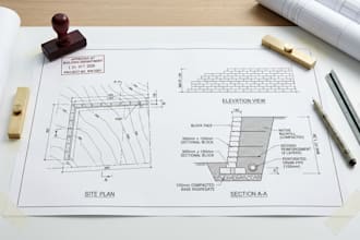 design structural retaining walls for slope stabilization