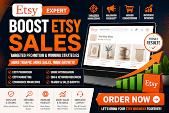 boost etsy sales etsy promotion etsy marketing ecommerce marketing