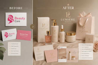design elegant feminine luxury logo design