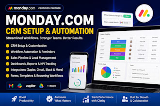 setup monday com project management on monday com automation as monday expert