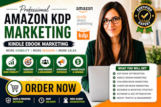 do amazon KDP promotion and kindle ebook marketing