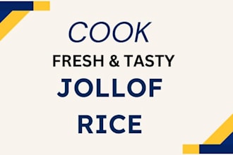 cook jollof rice for your parties weddings and family meals