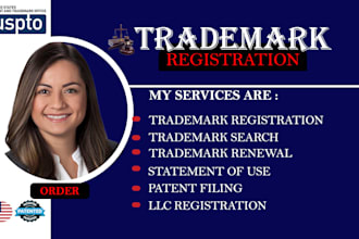 be your licensed trademark attorney for your brand registration