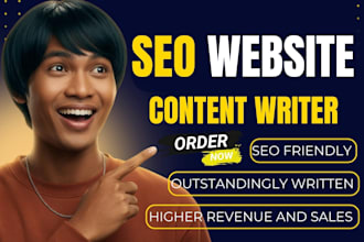 be your brand SEO website copy landing page content writer to drives sales