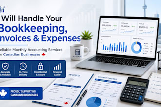 handle invoices, expenses, and bookkeeping in canada